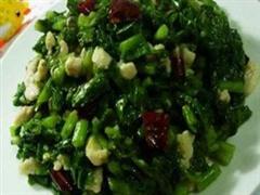 雪菜炒鸡胸