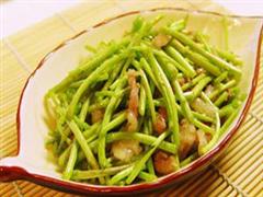 芦蒿炒肉丝