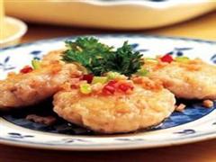 煎烧虾饼