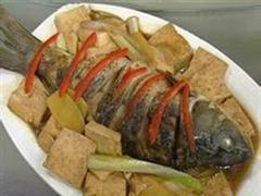 干蒸鲤鱼