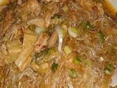 炒肉丝酸菜粉