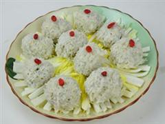 蒸糯米肉丸子
