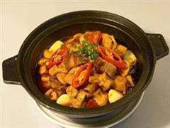 豆腐烧肉泥