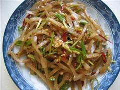 凉拌肉皮丝