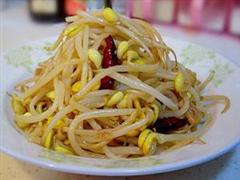 炝豆芽菜