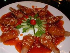 茄汁素鸡腿