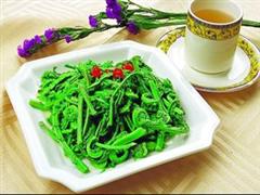 凉拌荠菜