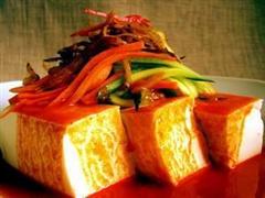 鱼茸蒸豆腐