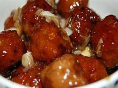 糖醋羊肉丸子