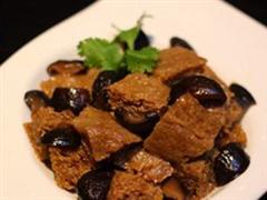冬菇烤麸