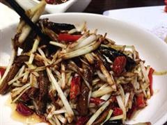 韭黄爆鳝丝