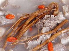 党参煨羊肉