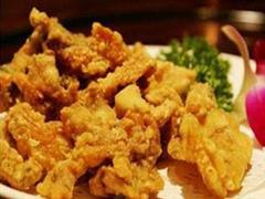 松炸鸡肪