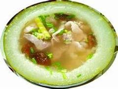 冬瓜鸡盅