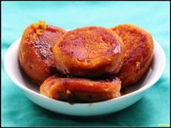 柿子玉米面饼