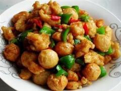 彩熘鱼丸