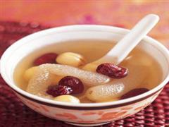 竹笙红枣茶