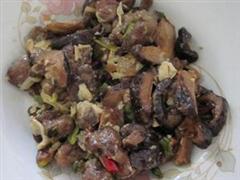 香菇鸡肝