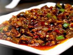 黑芥炒鸡丝