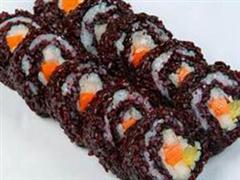 鸡茸紫米饺