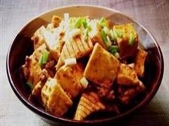 宫保魔芋豆腐