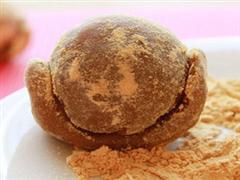 黑糖豆粉麻糬