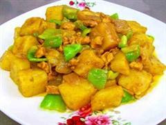 咖喱土豆鸡丁