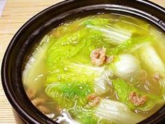 海米白菜汤