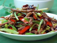 冬笋牛肉丝