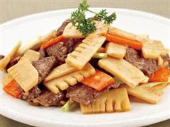 竹笋炒牛肉