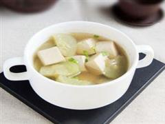 丝瓜豆腐汤