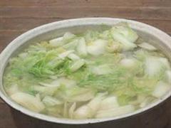 瑶柱生菜白菜汤