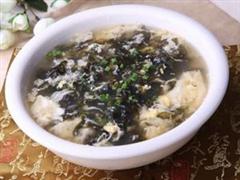 紫菜豆腐虾米瘦肉汤