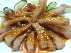 菊花肉丝