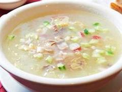瑶柱冬瓜海鲜汤