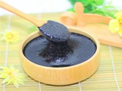 黑芝麻蜂蜜糊