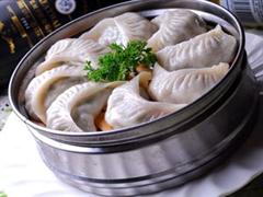 圆笼蒸饺
