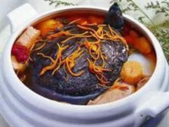 冬虫夏草炖龟肉