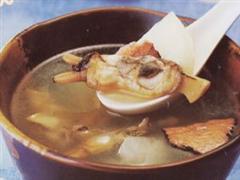 冬瓜茯苓蛏肉汤