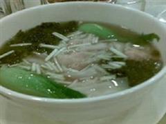 紫菜虾味汤
