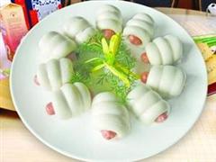 香烧火腿卷