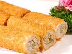 紫菜鱼卷片