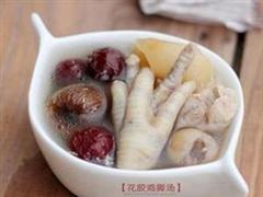 鸡脚花胶汤