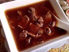 阿胶炖牛肉