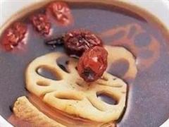 莲藕发菜红豆汤