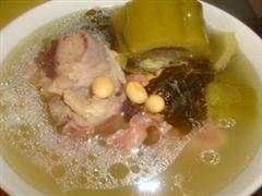 苦瓜酸菜脊骨汤