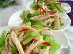 鸡丝拌芹菜