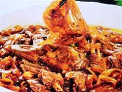 鹅肉炖宽粉