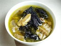鳖甲炖鸽
