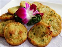 香煎皮蛋饼